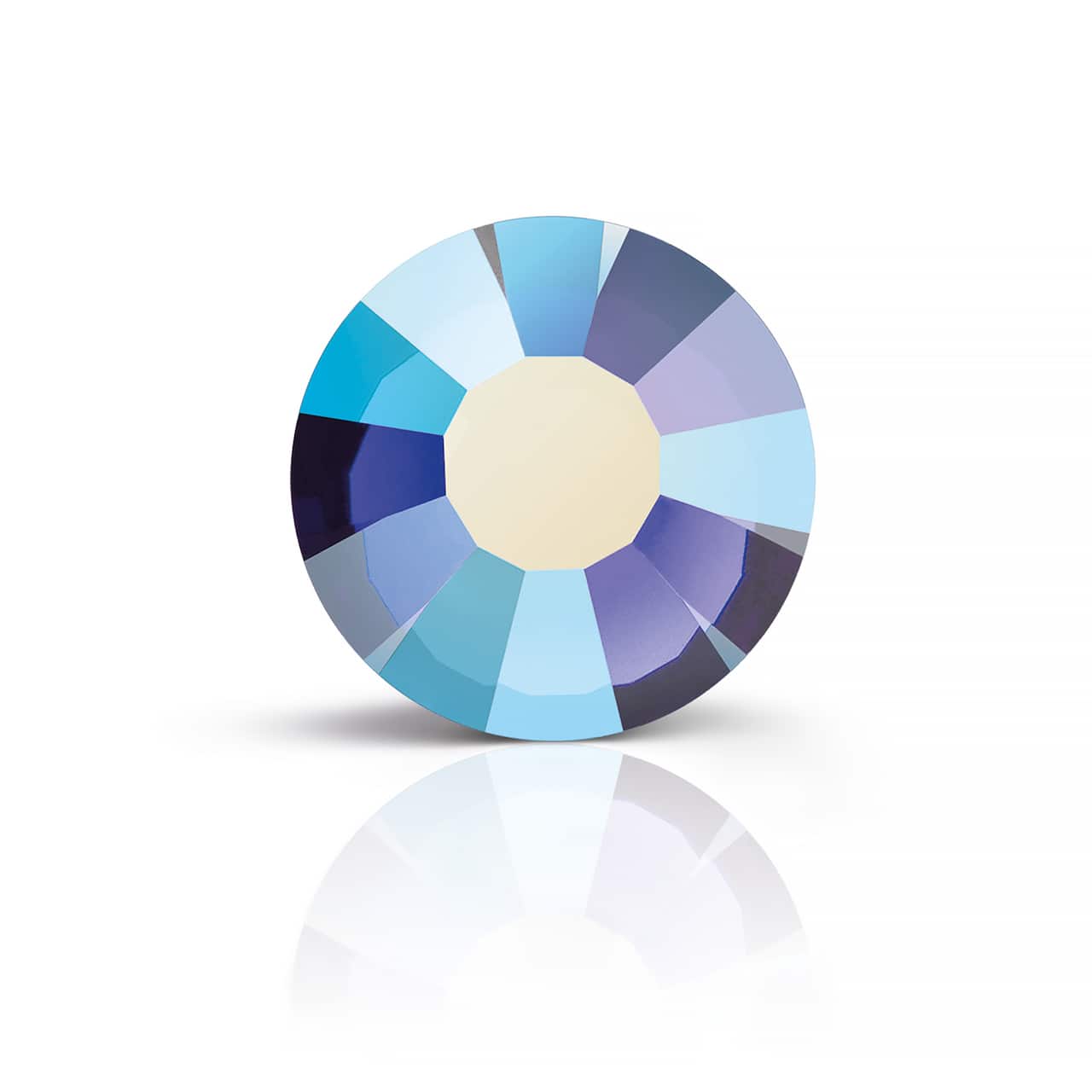 Preciosa MAXIMA SS20 Aurora Borealis Flatback Czech Crystals, 144ct.